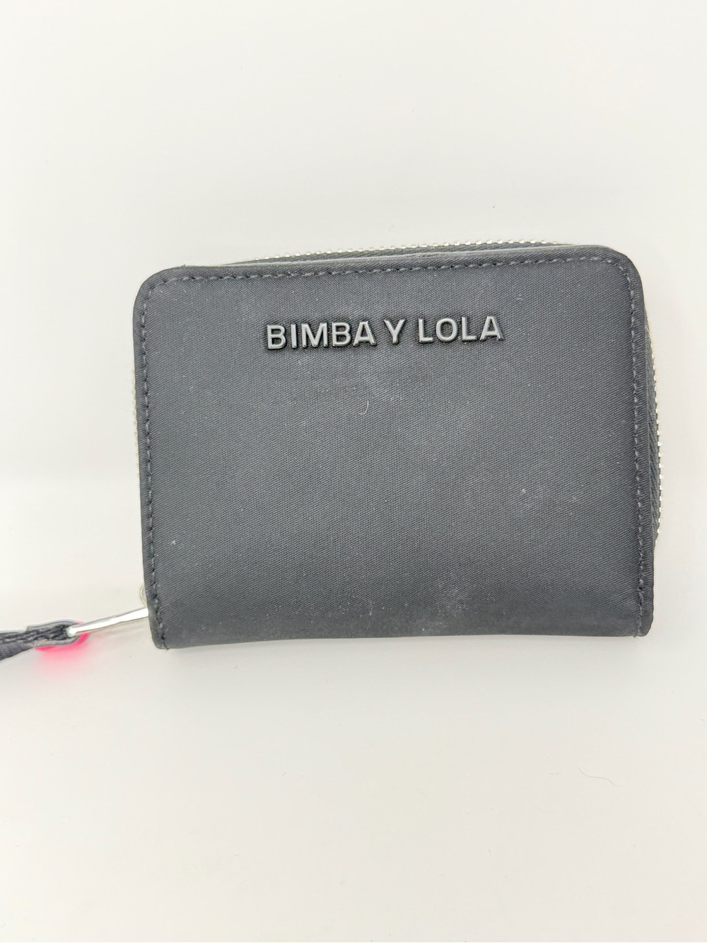 BIMBA Y LOLA Black Zip Card Holder